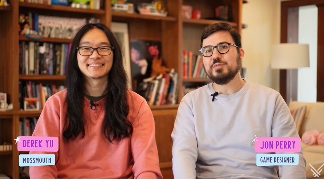 Derek Yu and Jon Perry from the UFO 50 release trailer